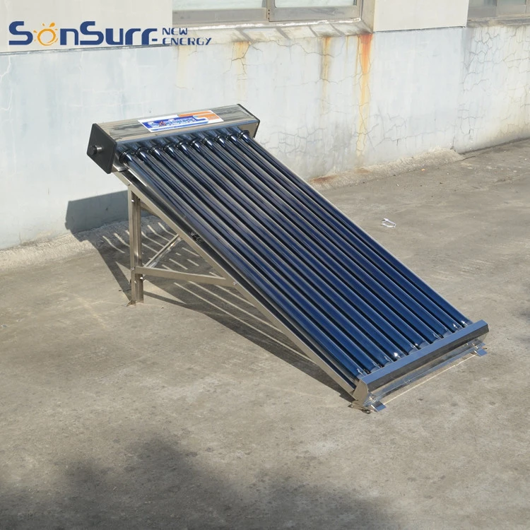 High Efficiency Pressurized Vacuum Tube Project Non Pressure Solar Collector