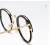 Import High End Retro Metal Oval Gold Glasses Frame Custom Glass Frames Optical Eyewear from China