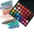 Import High pigment eye shadow make your own brand makeup private label custom eyeshadow palette from China