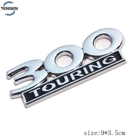 High polished car metal alphabet letters nickle color alloy motorcycle logo accessory name plate