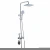 Import High Pressure Luxury System Handle Rain Bathroom Mixer Shower Set With Temperature from China