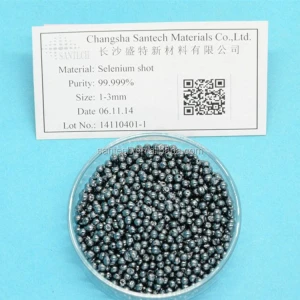 High purity selenium granules factory price/Selenium isotope 74