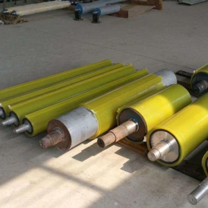 high quality belt conveyor rubber roller