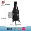 High quality creative art bottle fire pits&amp; long-neck style chimney