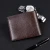 Import High quality custom retro simple pu leather short slim card holder billfold mens wallet from China