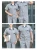 Import high quality customized logo short sleeve work clothes uniform overalls suit  work suit,guard security uniform from China