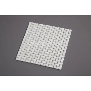 High Quality Dolomite 15mm Square Floor and Wall White Marble Mosaic Tiles