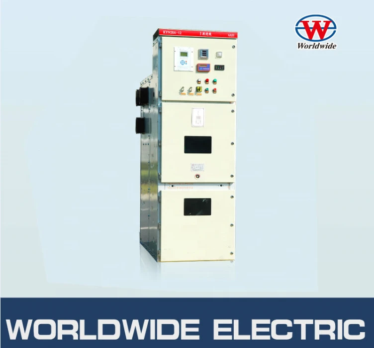 high quality kyn28 armored removable AC metal enclosed switchgear cabinet /electrical control panel