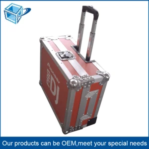 High quality large functional light weight big Aluminum trolley case luggage carrier tool case tool box aluminum flight case