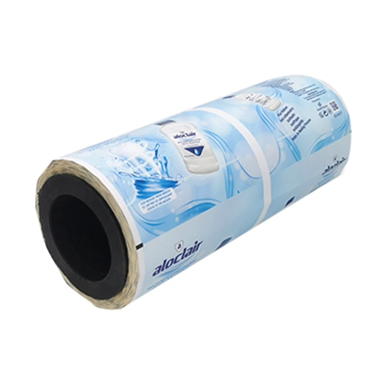 High quality LDPE material food grade plastic film roll puffed food sealing foil packaging film