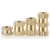 Import High Quality M3X8-5 Copper Column Nut Cylindrical Knurled Thread Insert from China