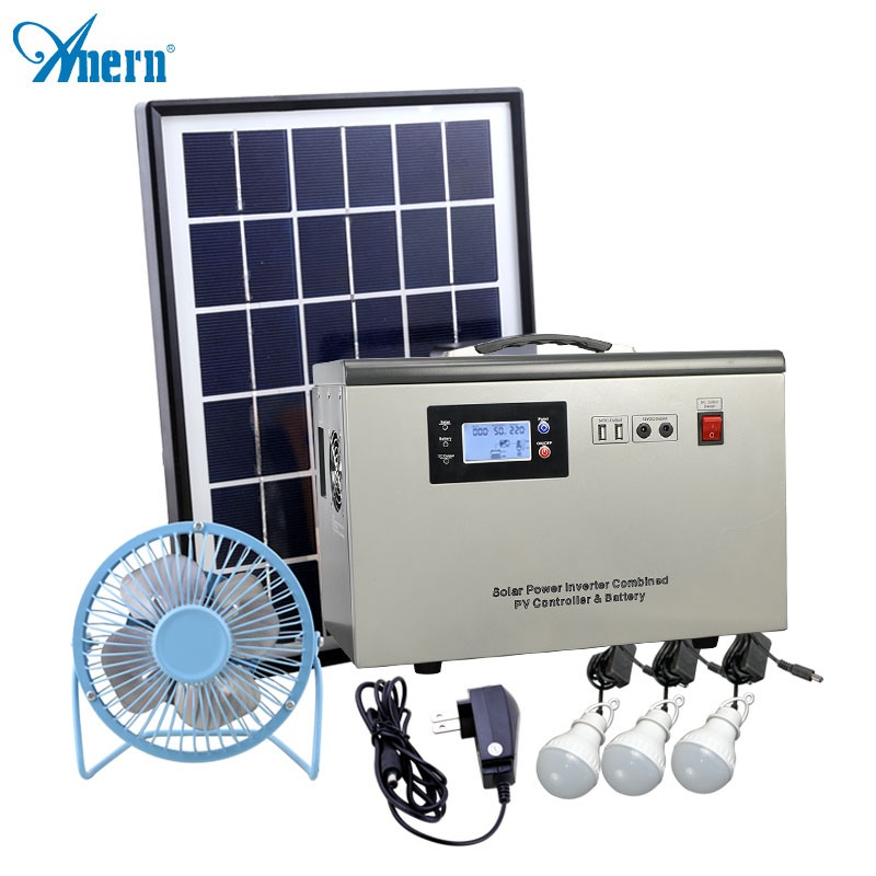 High quality mini solar power generator, portable solar system, solar generator for home and camping
