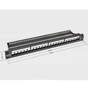 high quality network 24 ports utp patch panel