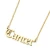 High quality new product real gold plated zodiac shaped stainless steel pendant necklace for women jewelry