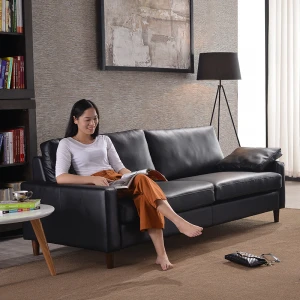 High Quality Office Furniture Leather Sofa Set Living Room Furniture Modern office lounge sofa conference chatting sofa