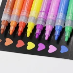 High quality private logo transparent Acrylic Paint marker pens