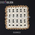 High-quality products imported from China, coasters, catering accessories, cotton crochet products sell well EG09022