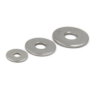 High quality round flange washer from yongnian M8 M20 M24 A2 A4 stainless steel SS304 flat washer DIN125
