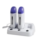 High-quality Three-seater Hair Removal Wax Warmer Double Roll Depilatory Wax Heater