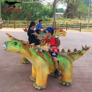 High Quality  Toy Style Children Ride On Car Moving Realistic Dinosaur Rides for Sale
