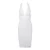 Import high quality white deep v neck midi sleeveless halter bandage dress from China