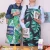 Import High quality wholesale custom logo  linen kitchen chef apron from China