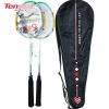 High quality wholesale custom logo printing racket aluminum badminton rackets
