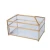 Import High Quality Wholesale Luxury Golden Napkin Holders Glass Tissue Box,European retro home living room creative tissue box from China