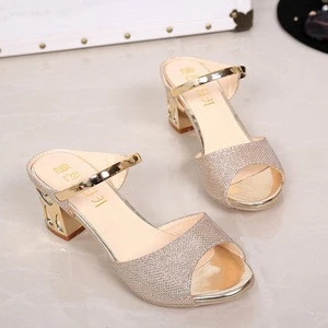 High quality women sandal new pu lady sandal lady sandal with great price