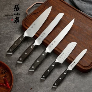 High standard potato cutting knife potato wavy knife short blade potato knife