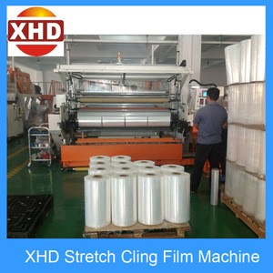 High Stretching PE Film Production Line / 5 Layer PE Film Extrusion Machine