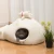 Import HISAZUMI 2021 morden pet supplier  white cave cat pet house from China