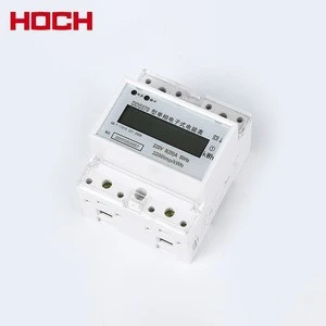 HOCH DDS870 single phase electronic KWH modbus household din rail prepaid smart energy meters