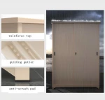 Home furniture garden tools storage cabinet waterproof design