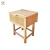 Import Home Furniture Wooden Natual Rattan Ottoman Stool from China