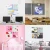 Import Home wall decoration large sauqre notice board felt pin board for kids from China