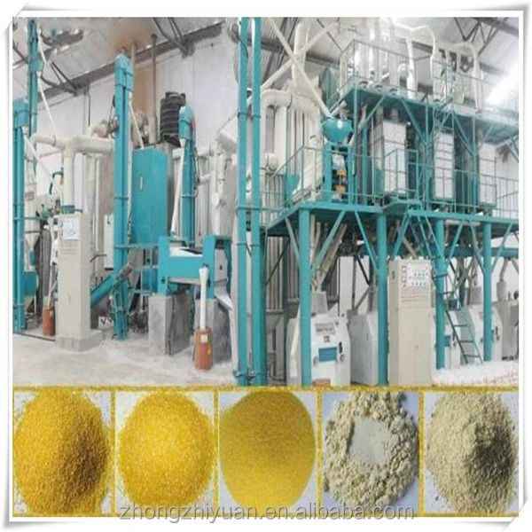 hot machinery factory maize/sorghum flour mill