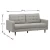 Import Hot Modern High Quality KD Sofa Furniture Standard and Cozy Fabric  3 2 1 Living Room Sofa with High Loading Quantity from China