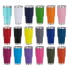 Hot sale 20oz regular tumbler double wall coffee cup insulated customize car vacuum tumbler with lid And straw