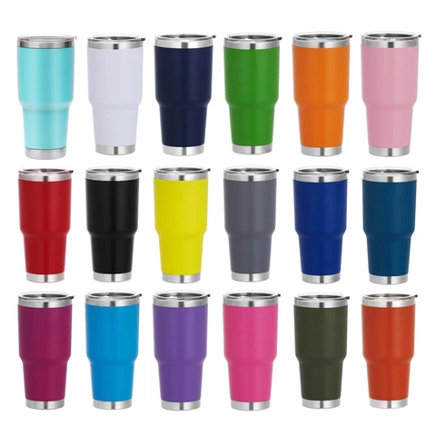 Hot sale 20oz regular tumbler double wall coffee cup insulated customize car vacuum tumbler with lid And straw