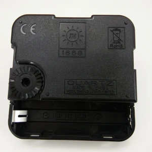 Hot Sale ABS Plastic Step Clock Movement for Wall clock DIY  table clock wholesale JH1668SD-7-8-9mm