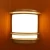 Import Hot Sale &amp; High Quality Modern Led Gray White Plastic Lens Curved Lighting Outdoor Wall Light Wall Sconce Lamp from China