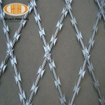 Hot Sale and Security BTO-22 Concertina Razor Barbed Wire price and Mobile Razor Wire Barrier Trailer
