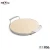 Import Hot Sale BBQ Ceramic Grill Pizza Stone With Stainless Steel Handles from China