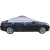 Import Hot sale convenient spire waterproof steel wire sun protection half car cover from China