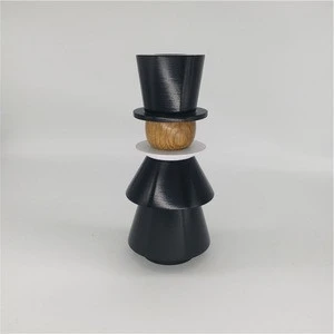Hot sale good quality customized cheap wooden candle holder