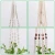 Import Hot sale Hand-made cotton and linen home decor macrame wall hanging basket pots fabric wall hanging from China