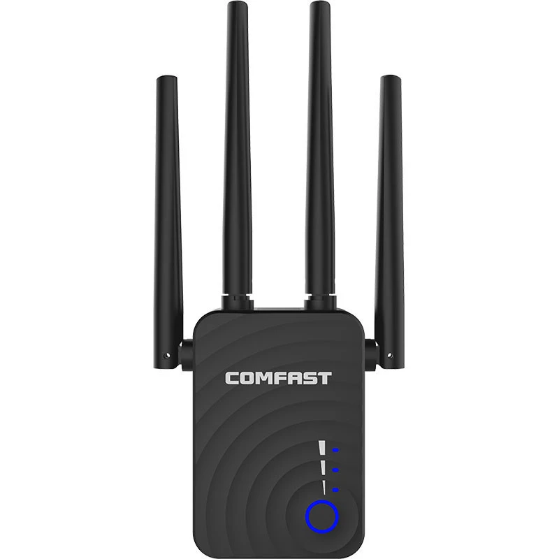 Hot sale in Europe and America 1200mbps dual band long range wifi booster signal extender wireless wifi repeater