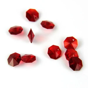 Hot Sale K9 Crystal Octagon Prism Beads For Home&amp;Wedding DIY  Decoration