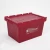 Import Hot Sale Lidded Storage Box Heavy Duty Attached Lid Container Plastic Fruit Crates from China